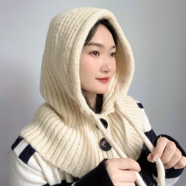 후드 페이스워머 뉴윈터 니트 넥워머 바라클라바 방한넥워머 겨울바라클라바 후드넥워머 겨울넥워 - 상품 이미지