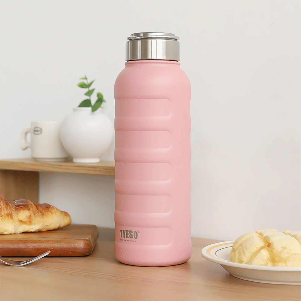 TYESO 캠핑 수능장 도시락 텀블러 스텐 보온병 1000 ml 보냉 손잡이 대용량 - 상품 이미지