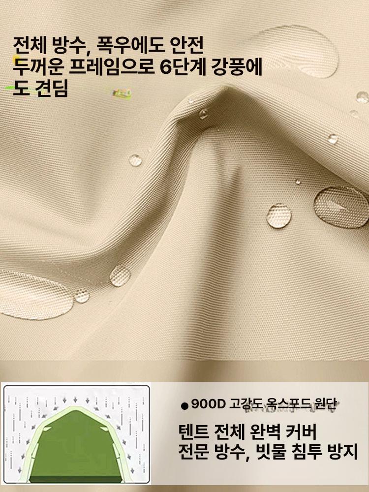 방갈로 텐트 야외 카페 펜션 글램핑장 조립식 바베큐 쉼터 - 상세 이미지 2