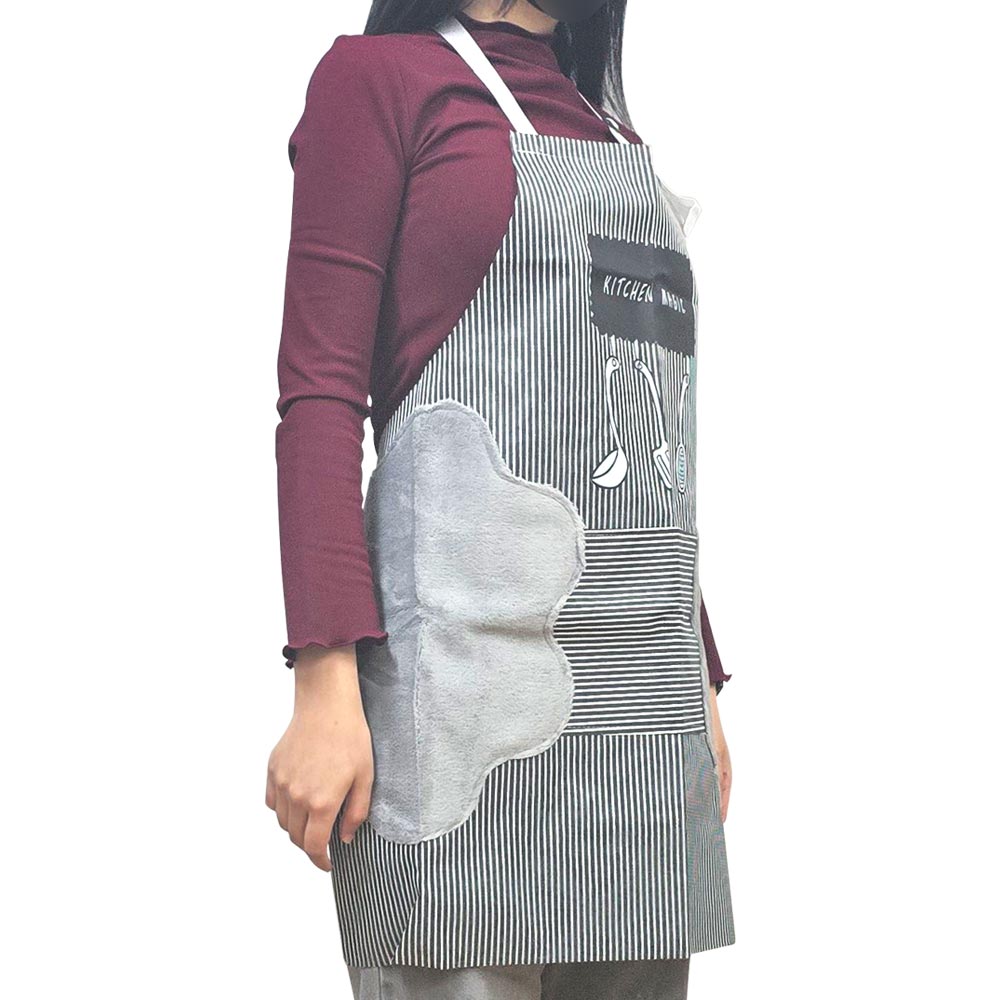 1X2개 청소 앞치마 주방 타올 부착 미술 화방 z3218 식당 작업용 - 상품 이미지