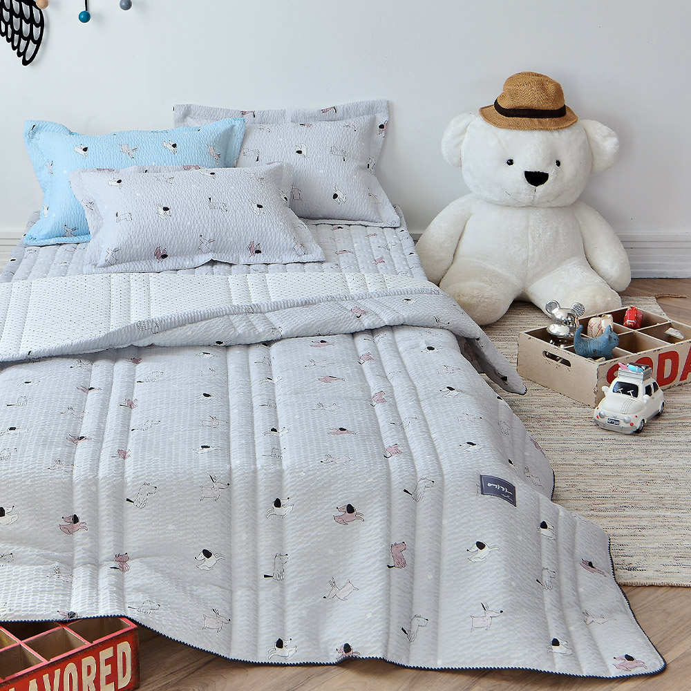 국내생산 60수 시어서커 아사 면 기숙사 어린이 여름이불세트 SS (패드+이불+베게커버)