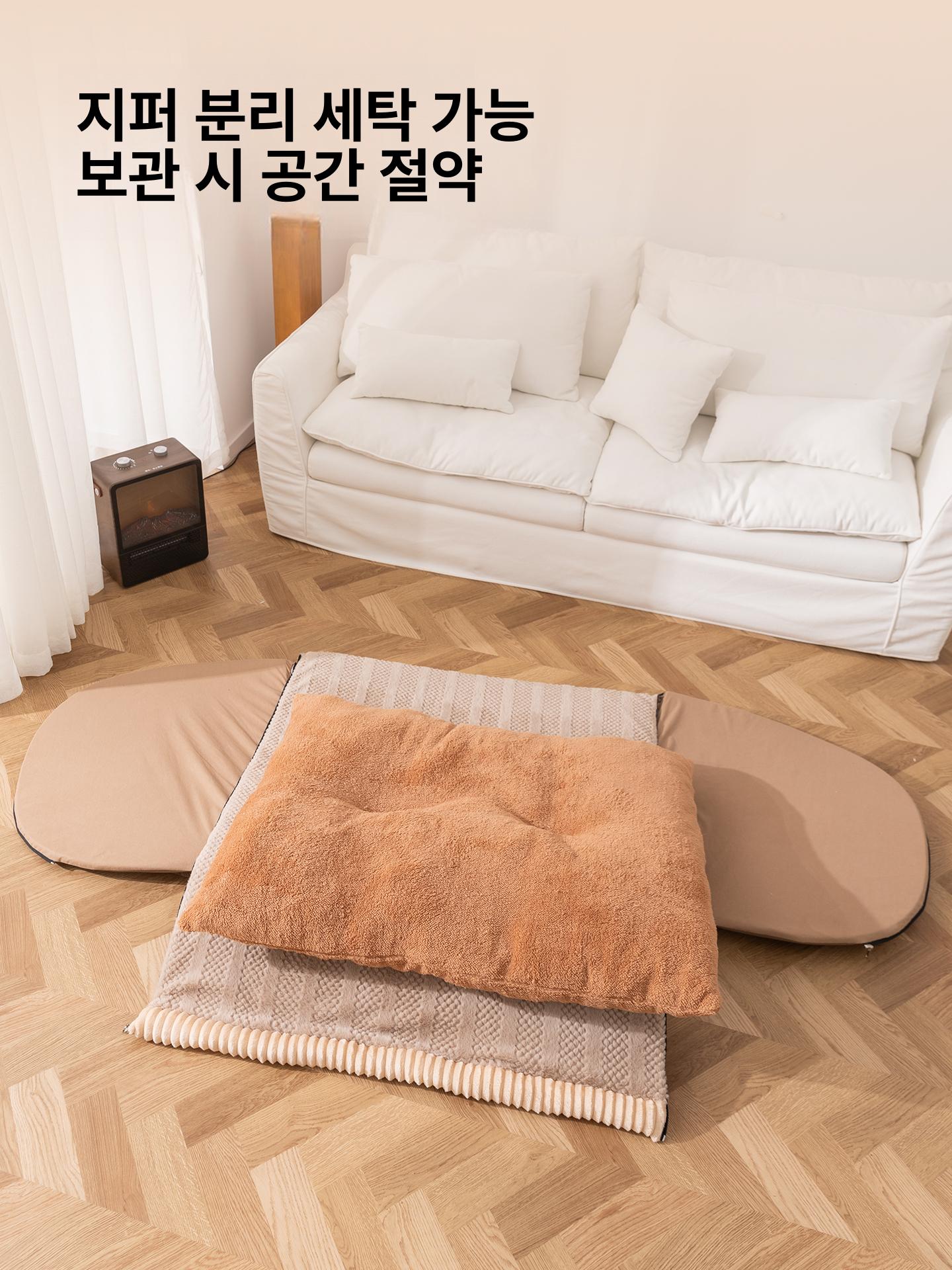 대형견 패딩 하우스 방한 보온 실내집 반려견 겨울 개집 - 상세 이미지 4