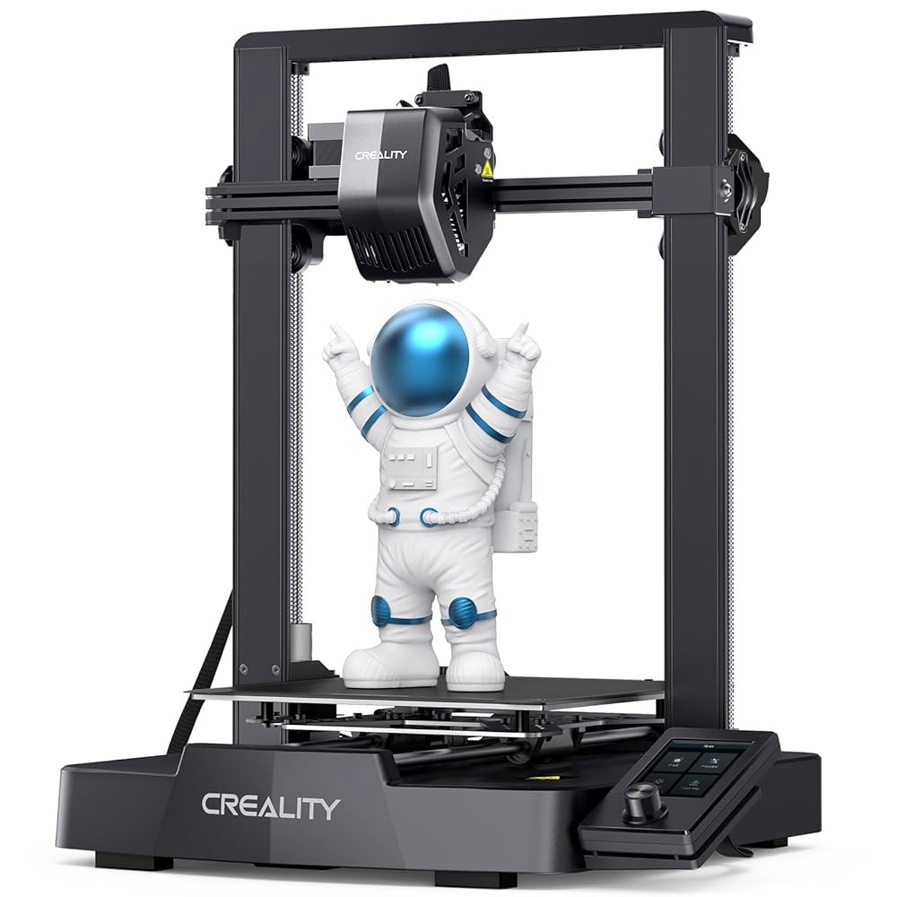 크리알리티 엔더 3 V3 SE 3D 프린터, 250mm/s 더 빠른 인쇄 속도 CR 터치 자동 레벨링 스프라이트 직접 압출기 듀얼 Z축 필라멘트 로딩 업그레이드 프린터 크기 8.6 - 상품 이미지