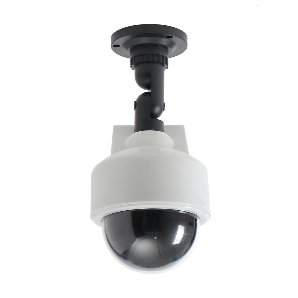 태양광 동작 감지 모형 CCTV 감시 카메라( 리모컨 포함) 가짜 방범용 도난 방지 - 상품 이미지
