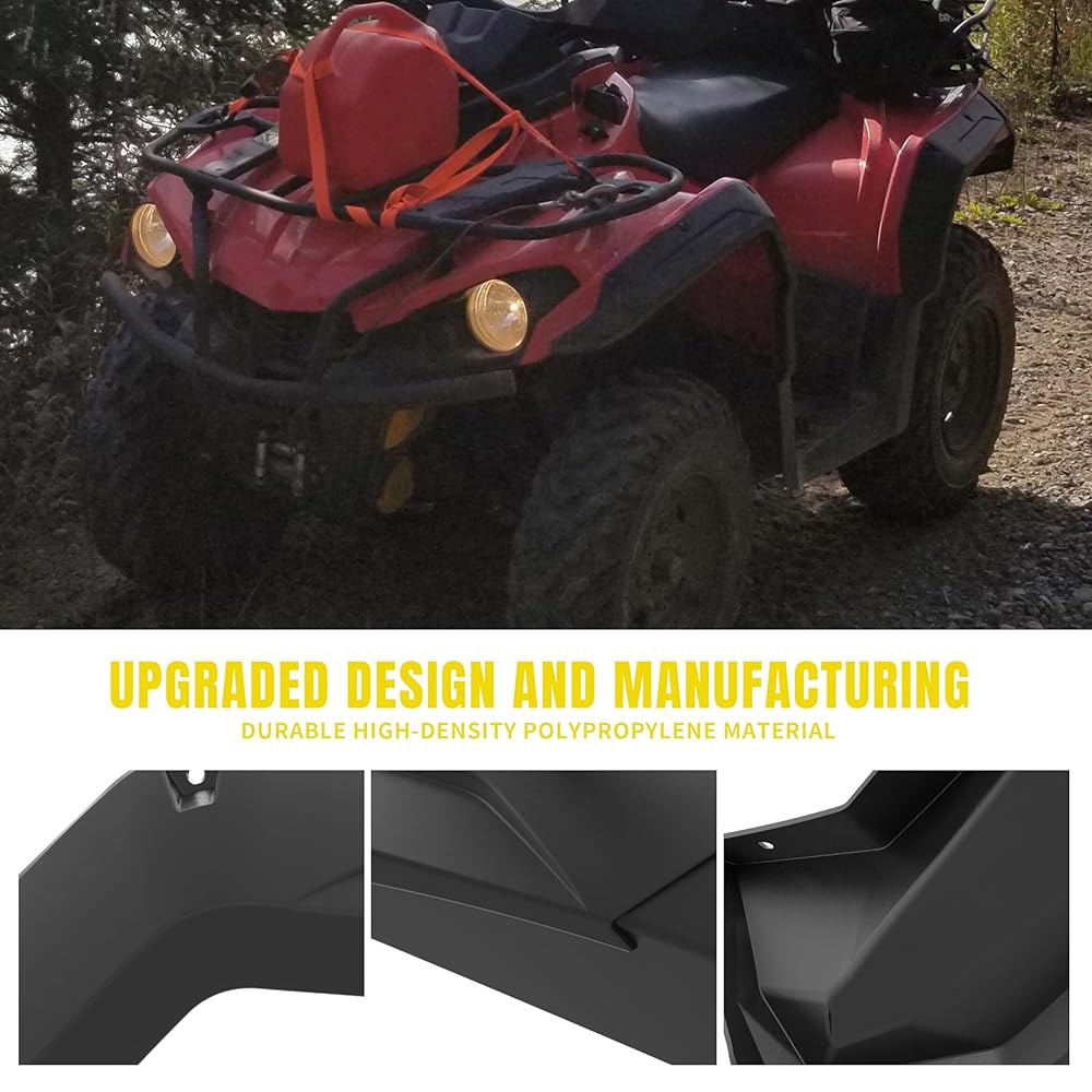 SAUTVS Can-Am Outlander 450 500 / 전면 MAX (6개, 450/500 570용 튼튼한 액세서리용 Can 펜더 EFI 후면 L 2015-2023 570 - 상세 이미지 2