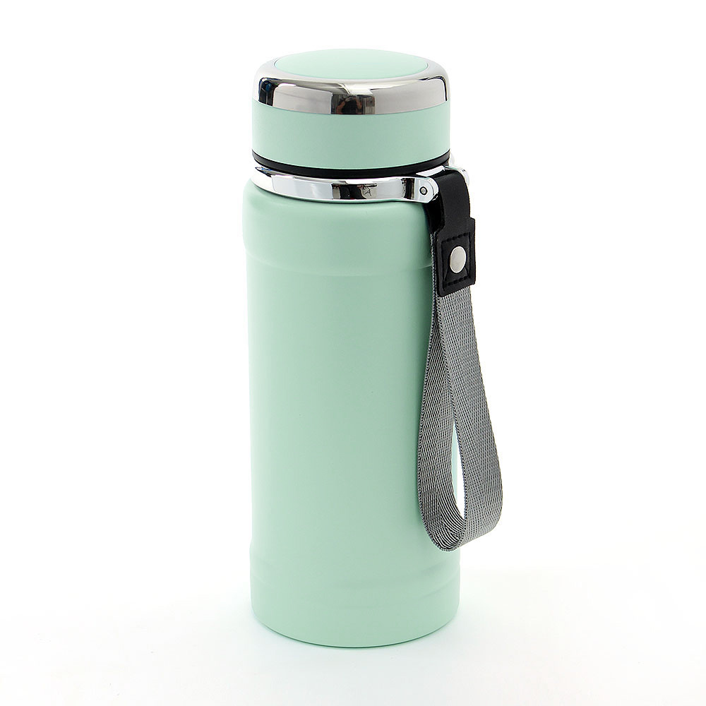 사계절 보냉 보온병 물병( 600 ml) (민트) 보냉병 보온보냉 진공 슬림 캠핑 커피 - 상품 이미지