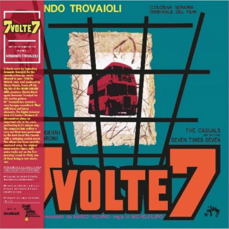 [해외](수입 LP) 7 Volte 7: Colonna Sonora (Original Soundtrack) Orange Vinyl LP Record