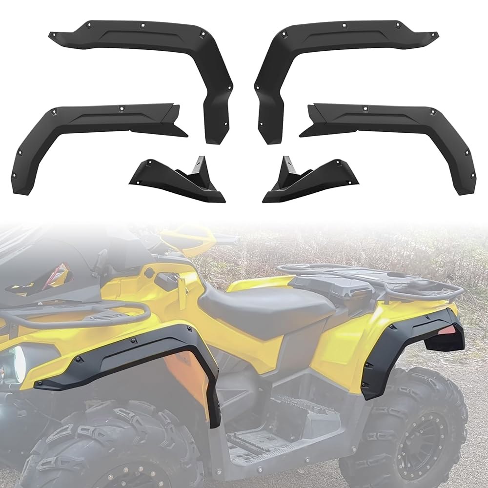 SAUTVS Can-Am Outlander 450 500 / 전면 MAX (6개, 450/500 570용 튼튼한 액세서리용 Can 펜더 EFI 후면 L 2015-2023 570 - 상품 이미지