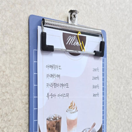 다8A A5 A6 서류 클립보드 결제판 메뉴판 서류받침