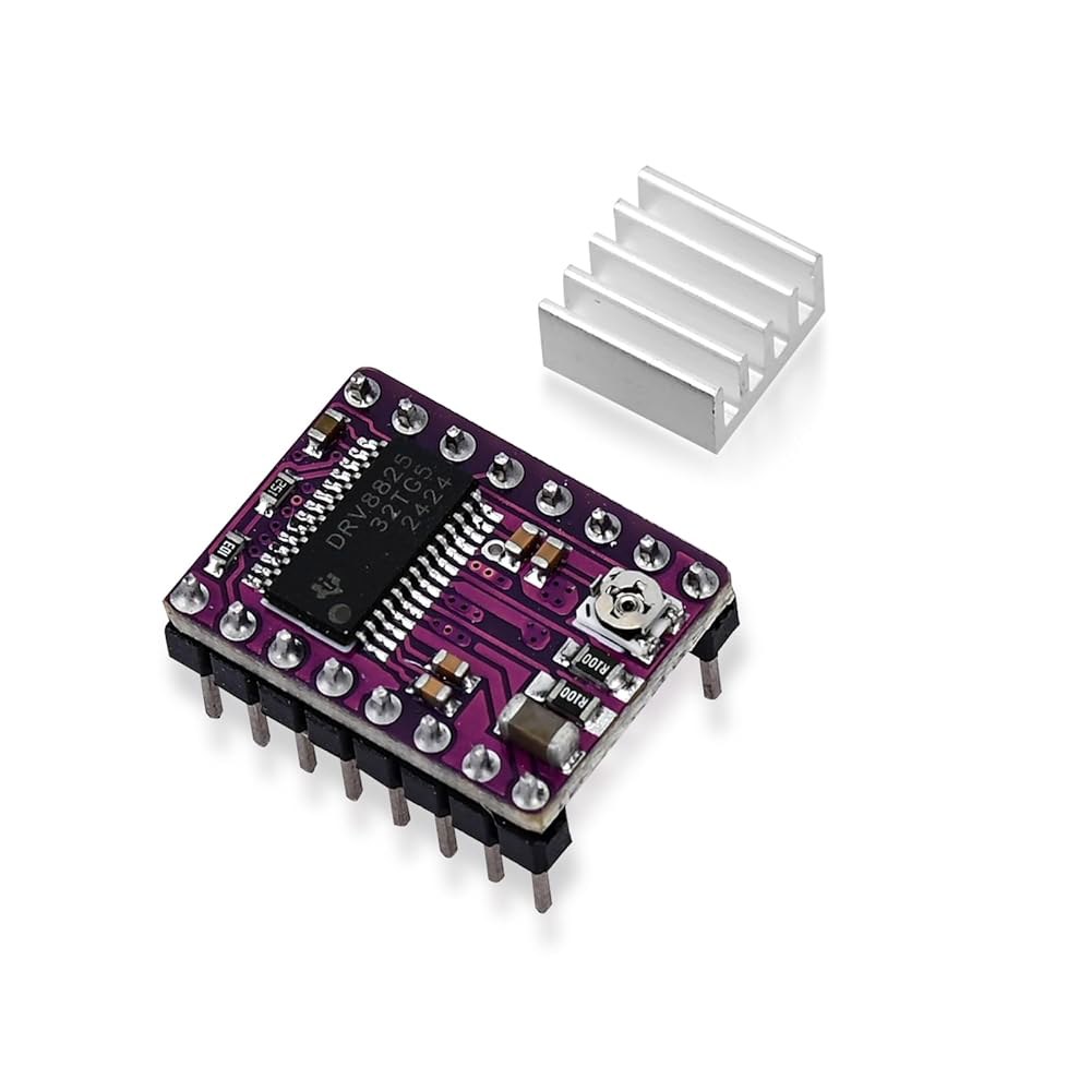 3D 프린터용 Podazz 6Pcs DRV8825 스테퍼 모터 드라이버 모듈 RepRap 4 RAMPS1.4 스텝스틱, 히트 싱크 포함 - 상세 이미지 3