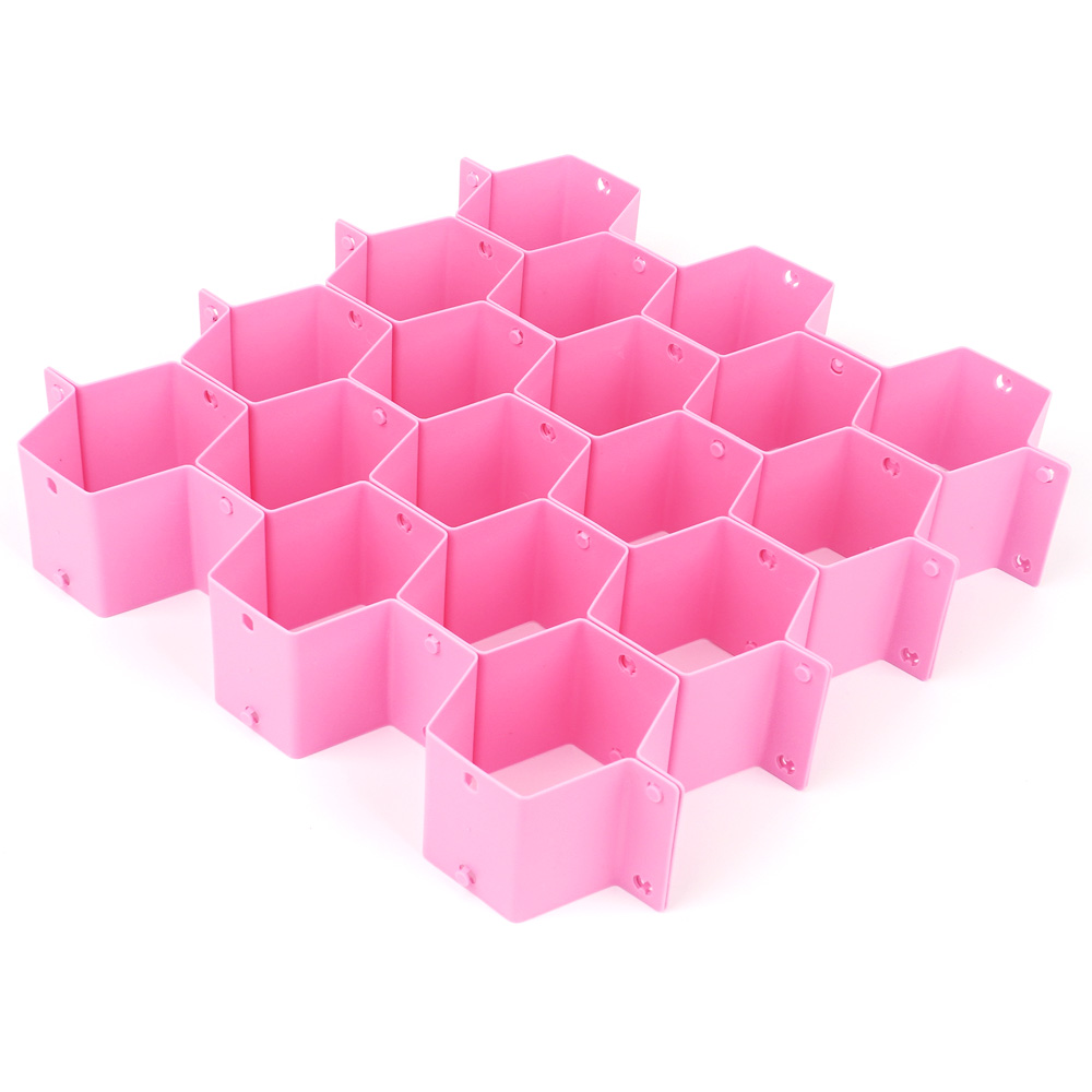 1X3개 보관함 수납 벌집 정리함 수납함 속옷 벌집수 - 상품 이미지