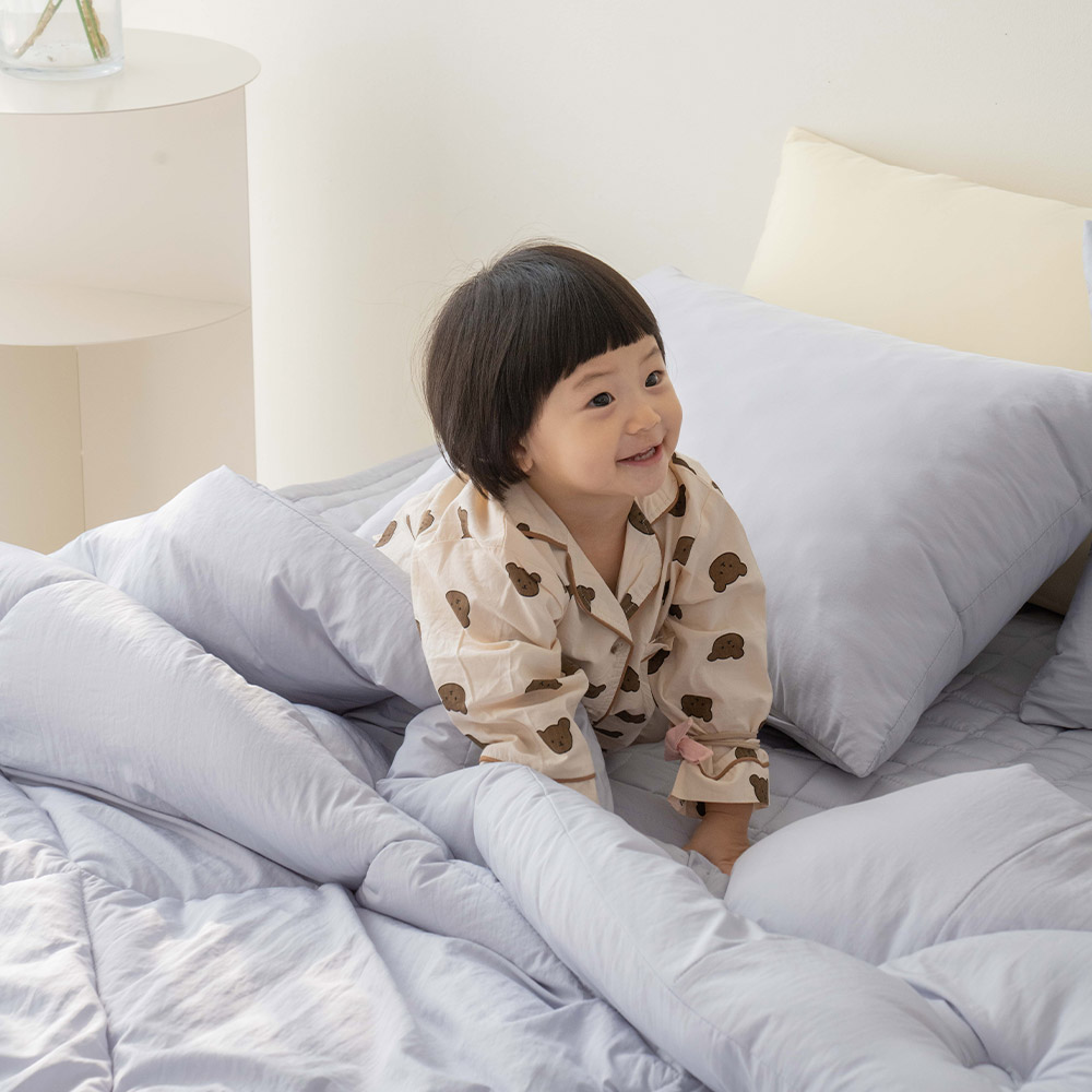 국내생산 프리미엄 사계절 먼지없는 알러지케어 기숙사 이불세트 SS (패드+이불+베게커버)