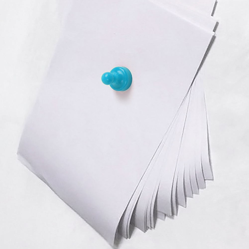 네오디움 냉장고 메모 자석 5p 세트(3x4 cm) (블루) 체스 보드 화이트보드 홀더 - 상품 이미지