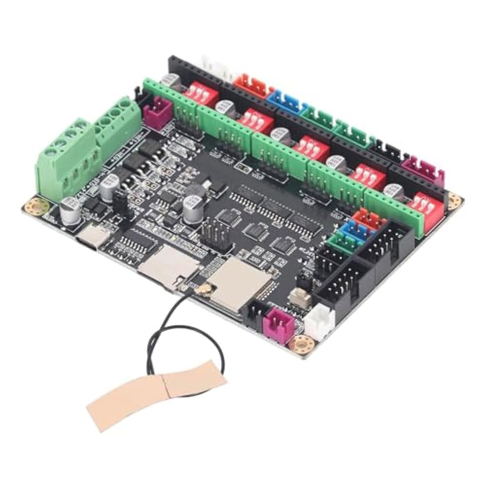 MKS ESP32 3D 프린터 마더보드 컨트롤 보드, 32비트 MCU 240MHz, 5개의 A4988 스테퍼 모터 드라이버, DC 12-24V, 800만 플래시 메모리, USB - 상세 이미지 2