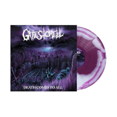 [해외](수입 LP) Gates to Hell Death Comes to All (Limited Edition Purple & White Swirl