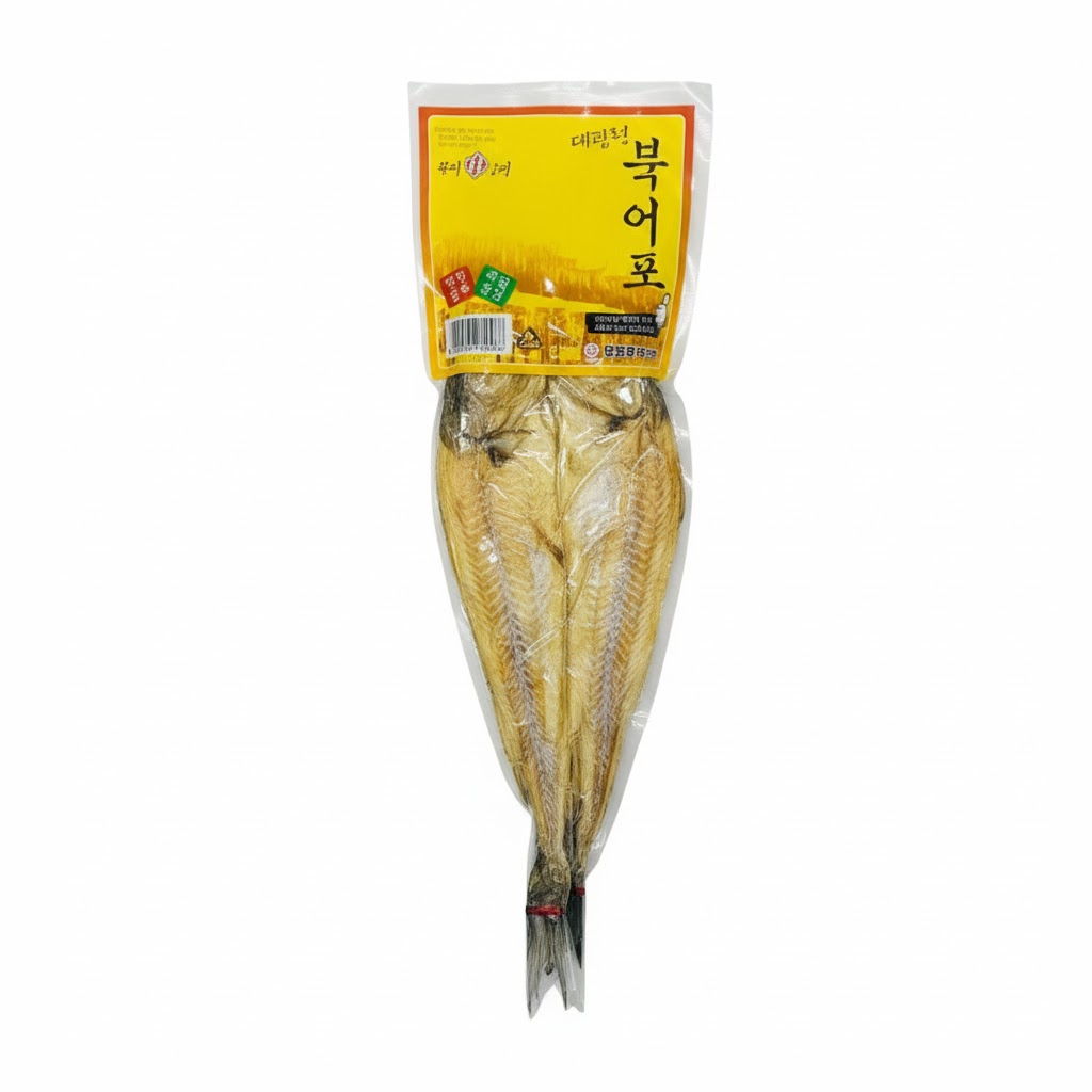 명식품본사 북어포 대관령농수산 제사용 성묘용 술안주 제수용 북어국 40g, 1개 - 메인 이미지