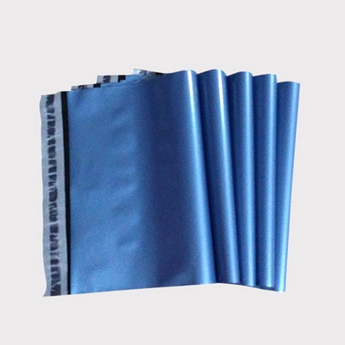 프리미엄 LDPE 택배 봉투 블루 메탈 25X 35 cm +4 100매 쇼핑몰 포장 - 상품 이미지