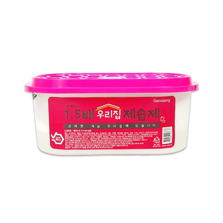 1.5배 우리집제습제1P(310g) 습기제거제 제습제 곰팡이제거 - 상품 이미지