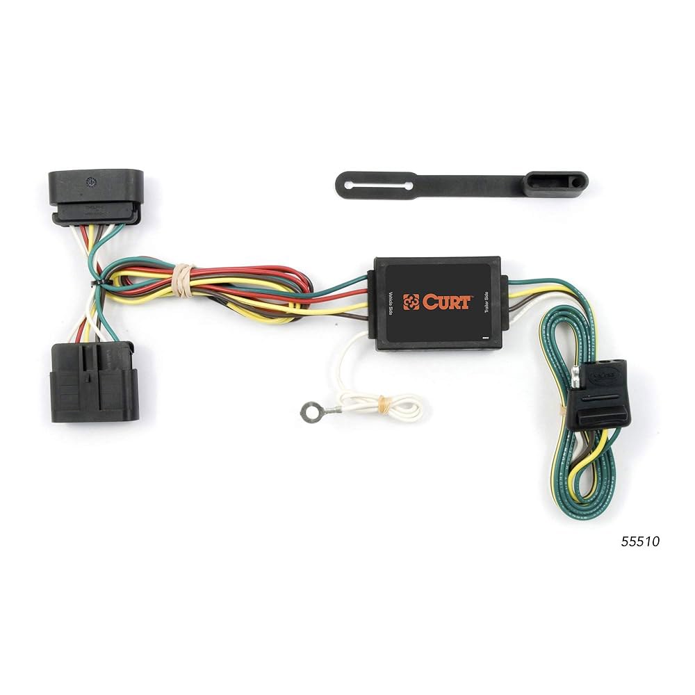 55510 차량 사이드 맞춤형 4핀 콜로라도, 배선 적합 GMC 캐니언, 트레일러 쉐보레 I-350, I-370에 I-280, I-290, 이스즈 하네스, - 상품 이미지