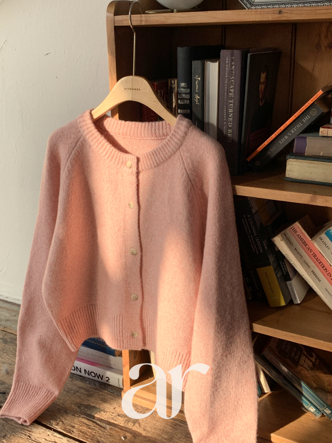 보카시 울 래글런 라운드 가디건 cd3559 - 상세 이미지 5
