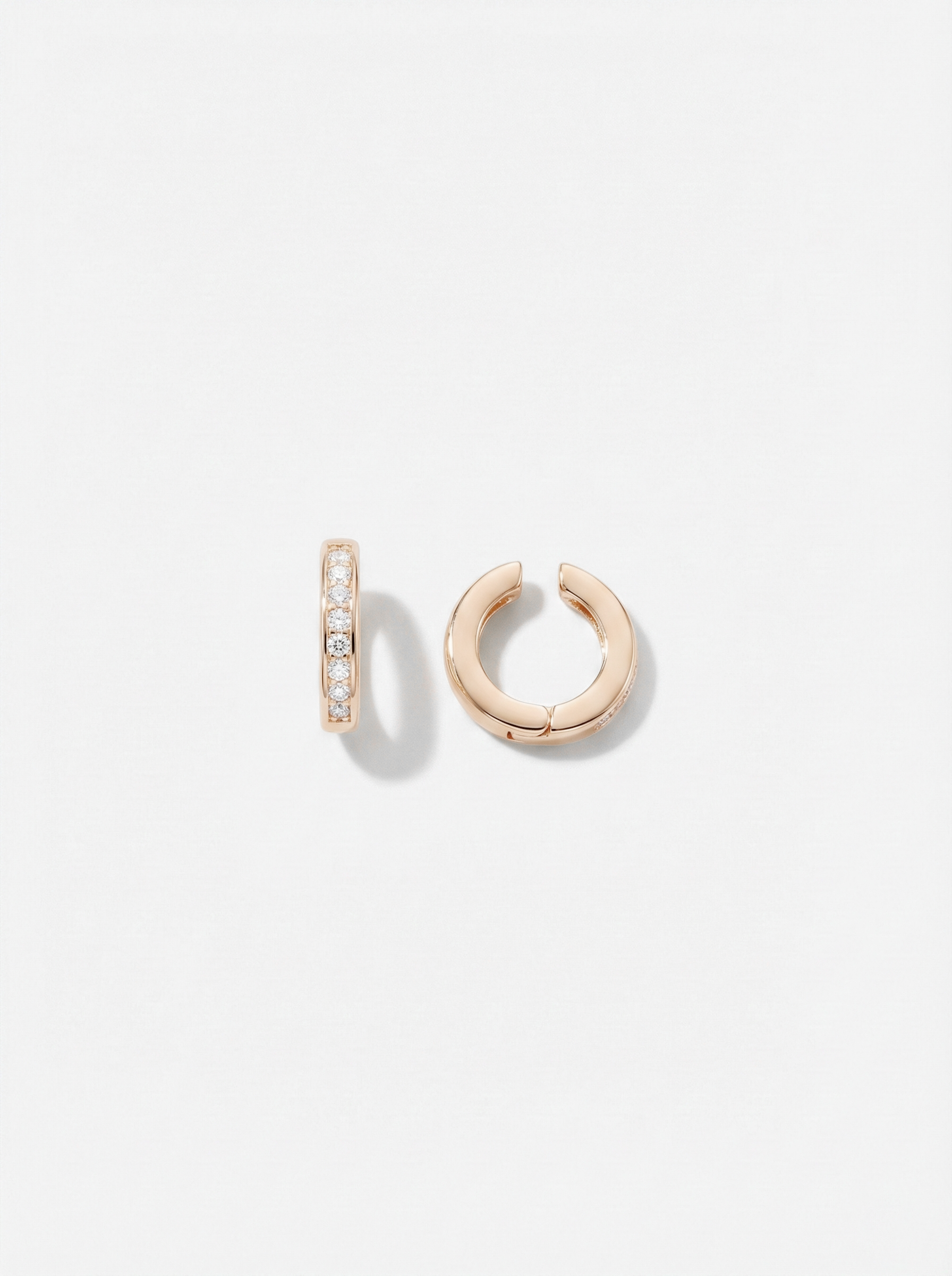 지티 귀찌 알러지없는 이어커프 큐빅 귀안뚫는 귀걸이 글로우 제로터치