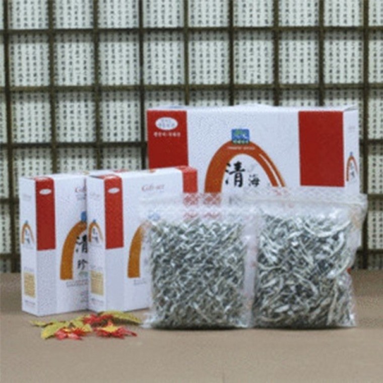 자연애 멸치 2종세트-대멸치(상)250g+소멸치(상)250g 선물세트 - 상품 이미지