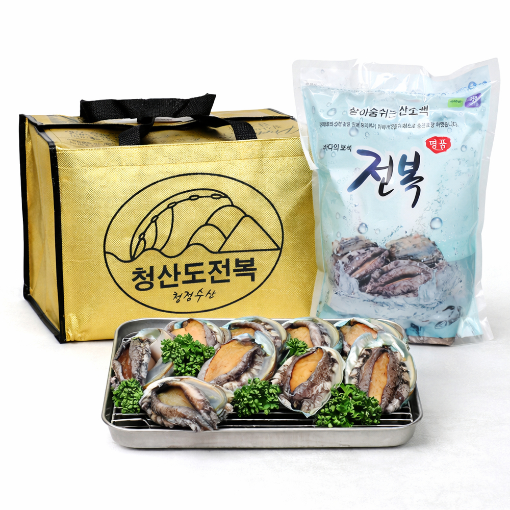 살아있는 완도 활전복 선물세트 - 메인 이미지