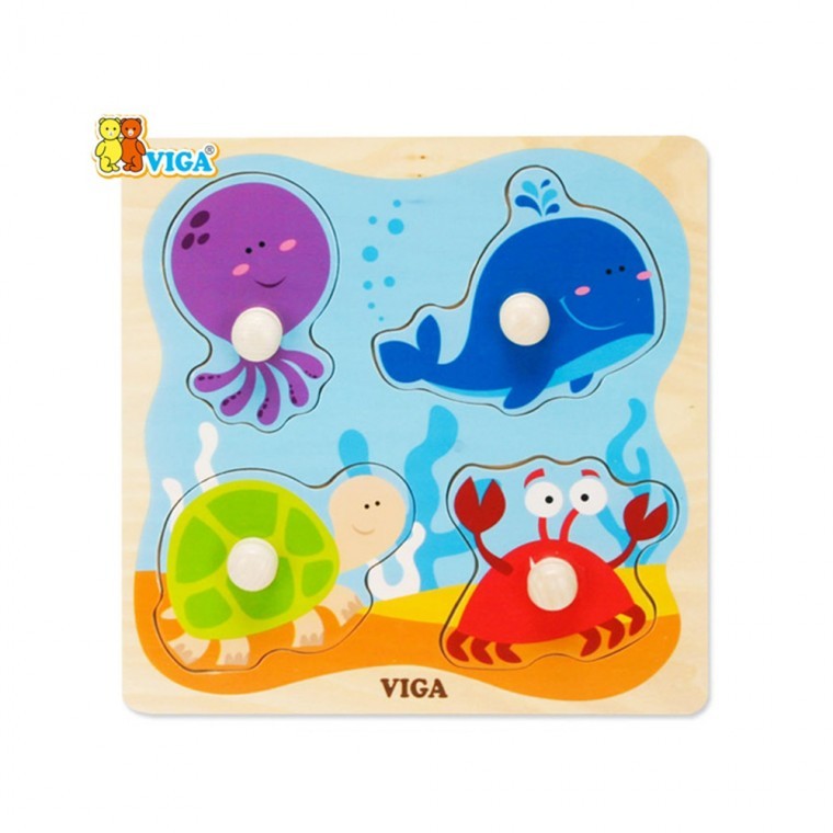 h31 비가(VIGA) 베베꼭지퍼즐 해양동물 (V50132) - 메인 이미지