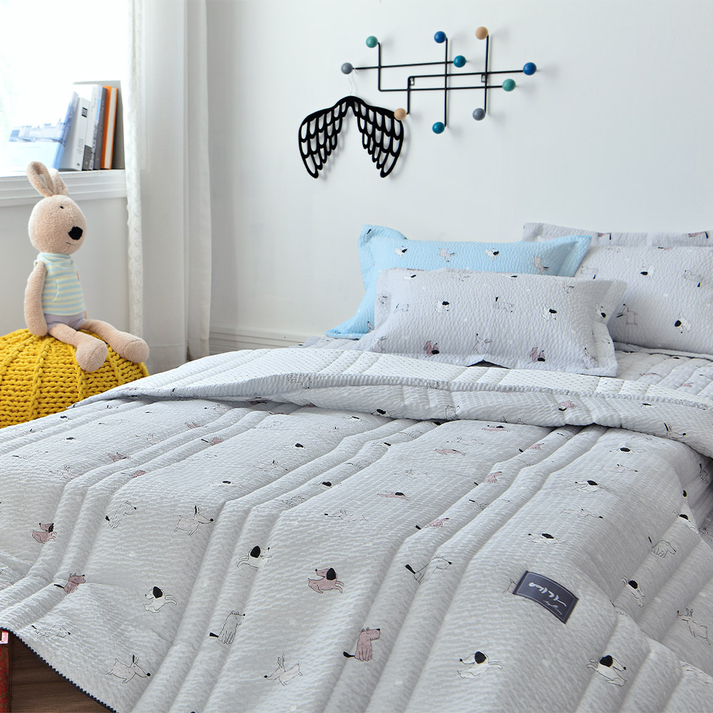 국내생산 60수 시어서커 아사 면 기숙사 어린이 여름이불세트 SS (패드+이불+베게커버)