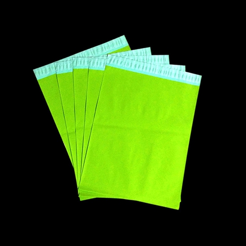질기고 튼튼한 연두 LDPE 택배 봉투 38X 48 cm+4 100매 쇼핑몰 포장 의류 - 상품 이미지