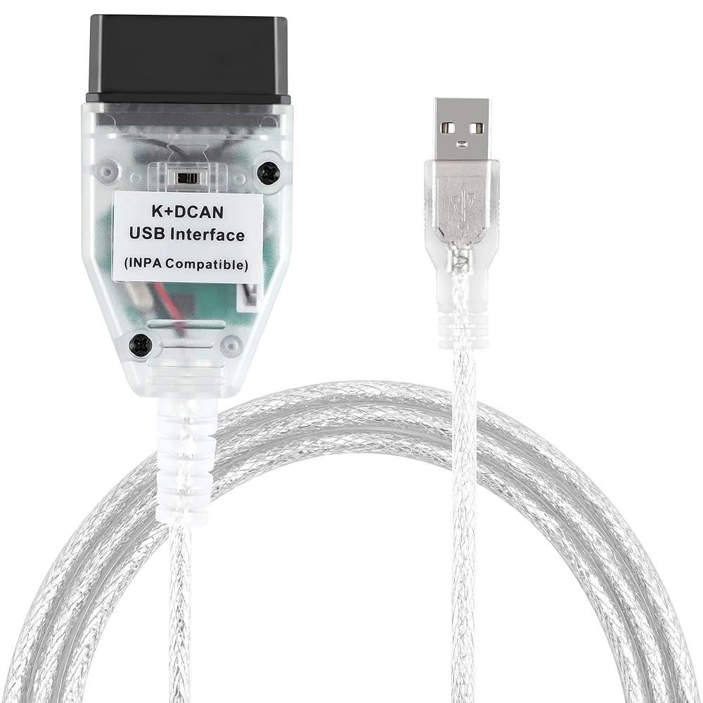 LZLRUN K+CAN K+DCAN 자동차 진단 USB Expert 스위치 Tool32 OBD 포함 BMW용 인터페이스 NCS 스캐너 FT232RL 케이블 - 메인 이미지