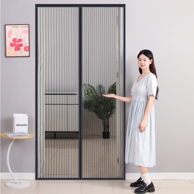 모기안녕 여름 자석 문모기장 현관 방충망 120x210cm - 상품 이미지