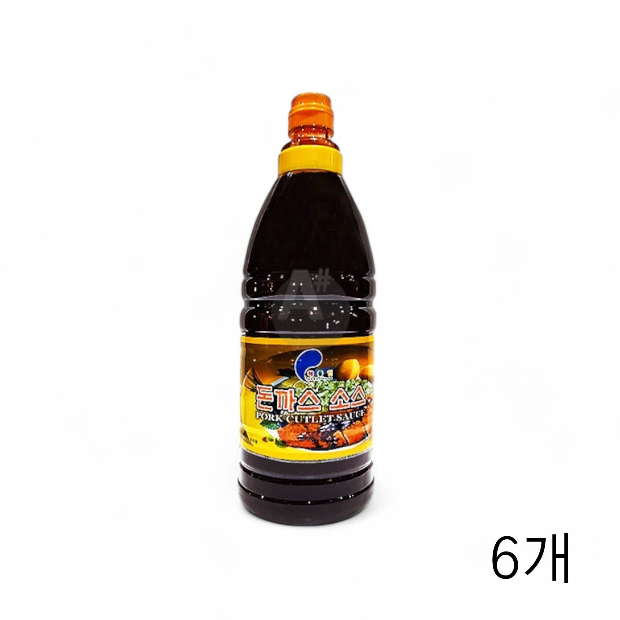 X 6개 돈가스소스 돈까스소스 해들인 대용량 2Kg 경양 - 상품 이미지