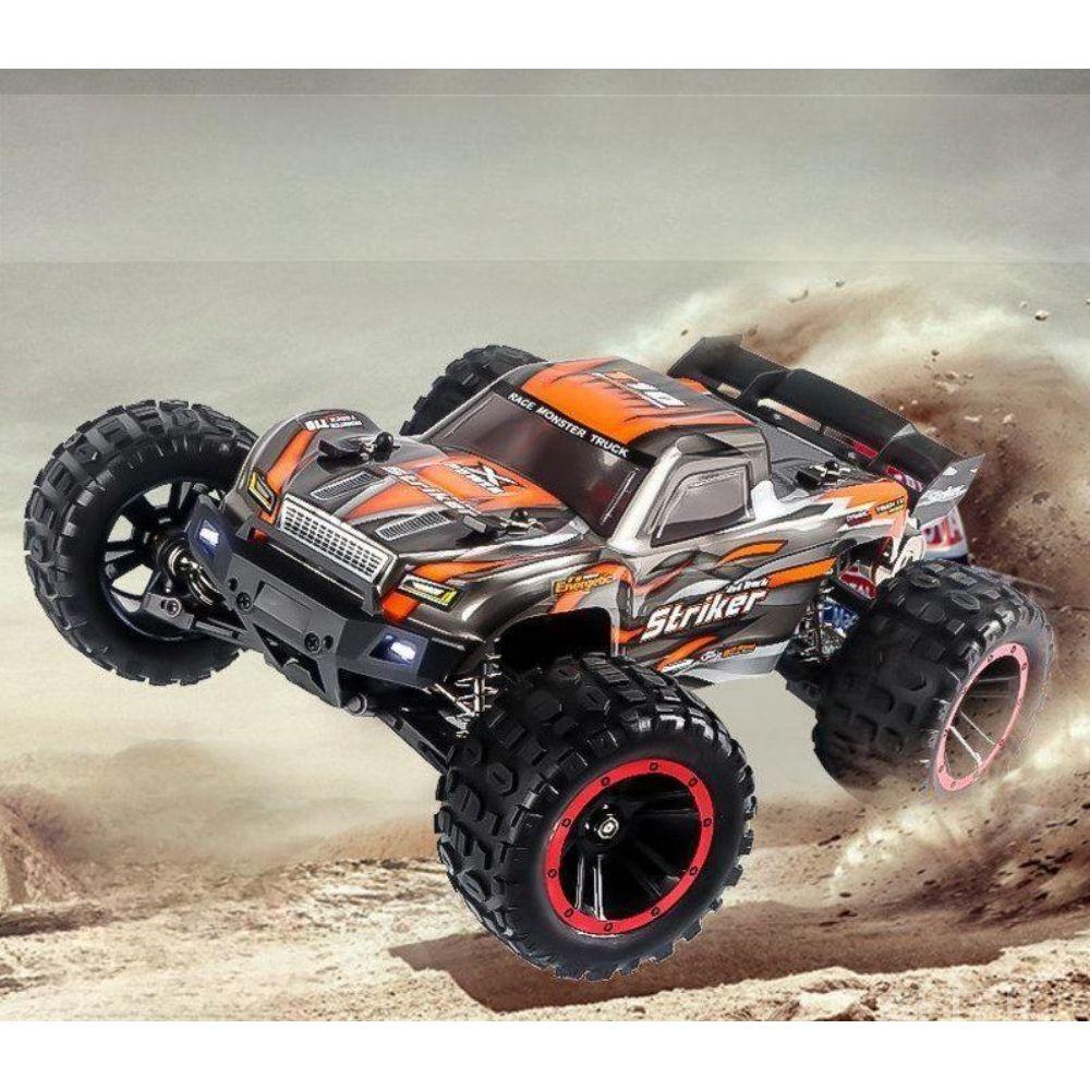 고속 오프로드 드리프트 RC 프로 카 합금 4WD 레이싱 파란색 60KM/H 배터리 3개(90분) - 상세 이미지 2