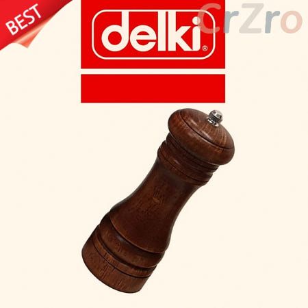 델키 향신료 그라인드통 6호 페파밀 원목 수동 조절 분쇄기 후추/소금 테이블웨어