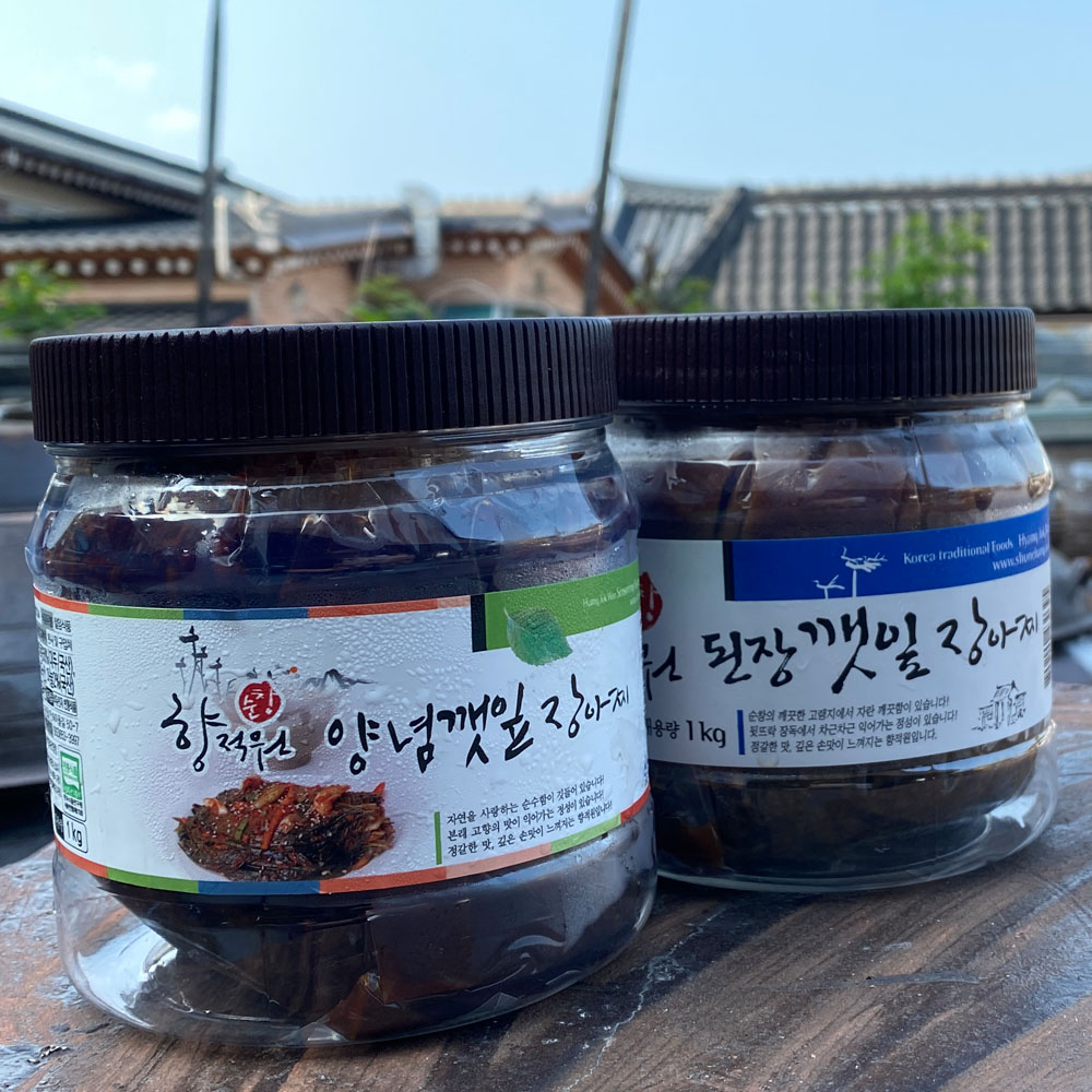 된장 깻잎장아찌 500g 맛있는 전통 순창향적원 - 상세 이미지 3
