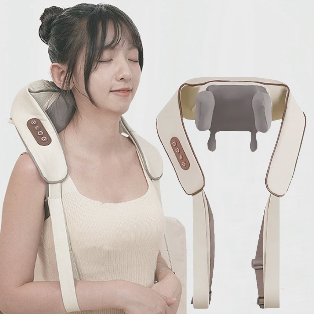 나오텍6600 전신 지압 주무름 온열 무선안마기 마사지 - 상품 이미지