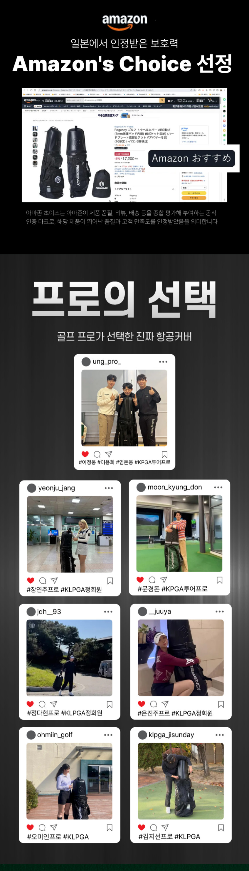 리젠시 골프백 ABS 항공커버 보호패드포함 하드케이스 캐디백 휠 바퀴 항공카바 판매처 상세 정보 이미지 4