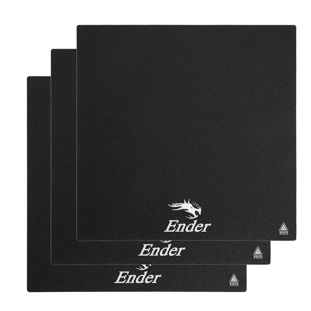 3PCS 크리에이티 오리지널 엔더 3 히트 베드 플랫폼 스티커 시트, 프로 핫 빌드 표면 테이프 235x235mm V2 / 네오 S1 - 상품 이미지