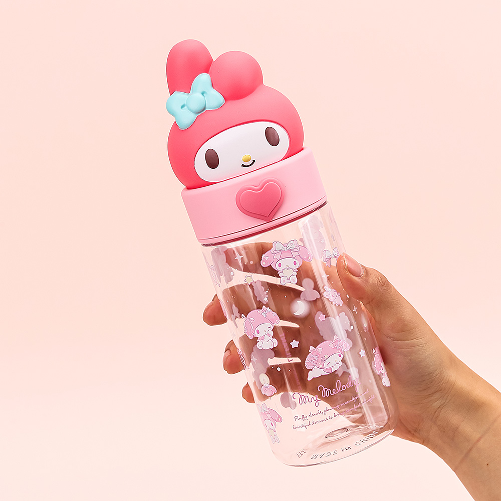산리오 페이스팝 트라이탄 물통 초등 물병 500ml, 마이멜로디 - 상세 이미지 2