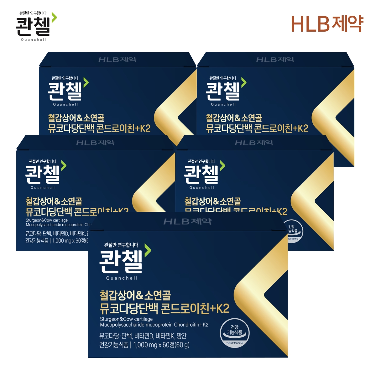 콴첼 철갑상어 소 유래 관절 연골 1200 뮤코다당단백 콘드로이친 플러스... 맛있게 먹은 솔직 후기 - 대표 이미지