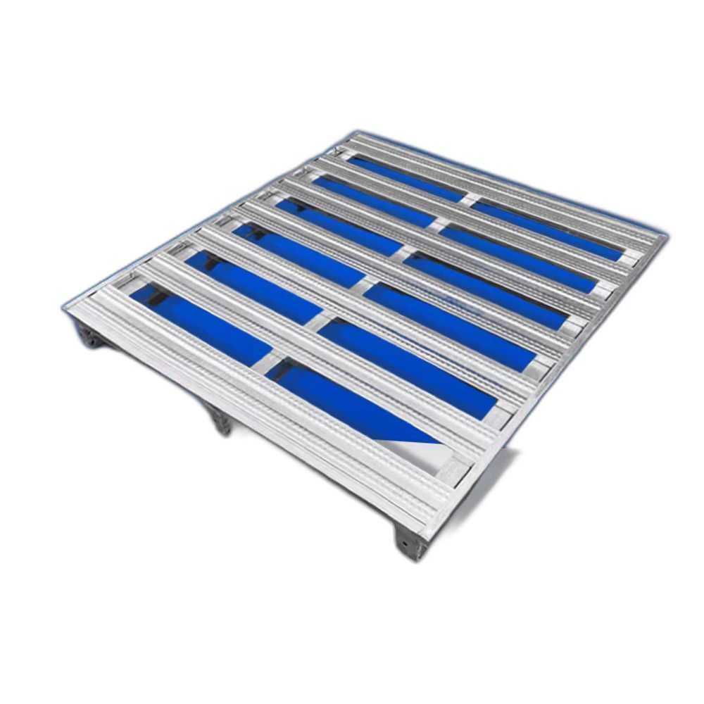 고하중 파렛트 강철 철제 냉동창고 공장 물류 파렛트 1100x1300x125mm 아연22kg - 상세 이미지 2