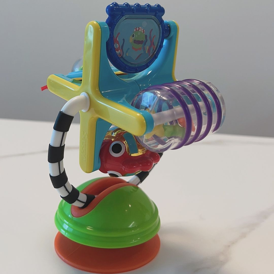 쎄씨 바다 친구 흡착 회전 딸랑이 백일 돌 장난감 신생아 아기 국민 선물 감각 놀이