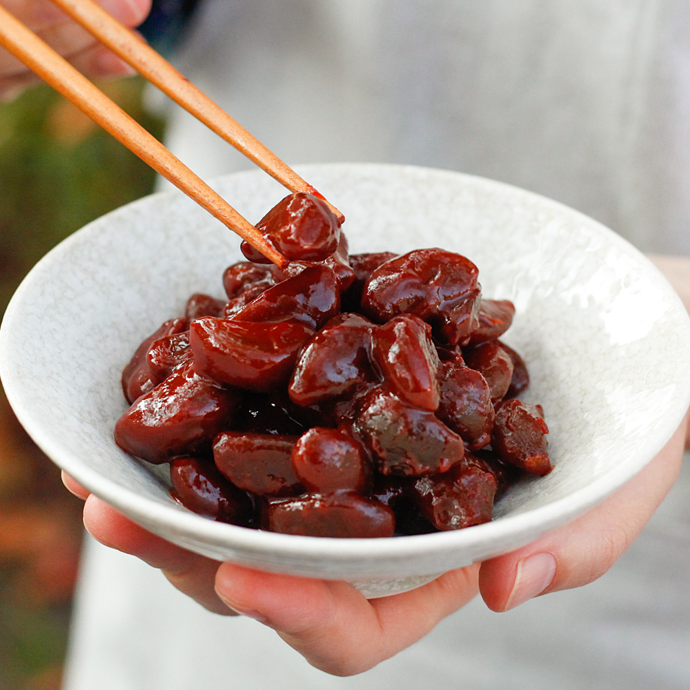 고추장깐마늘장아찌 순창 향적원 마늘절임 반찬 500g - 상품 이미지