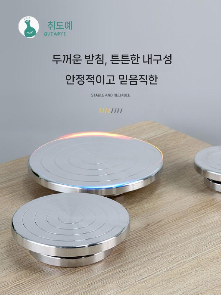 원예 회전판 가드닝 가꾸기 가지치기 분재 받침대 - 상세 이미지 2