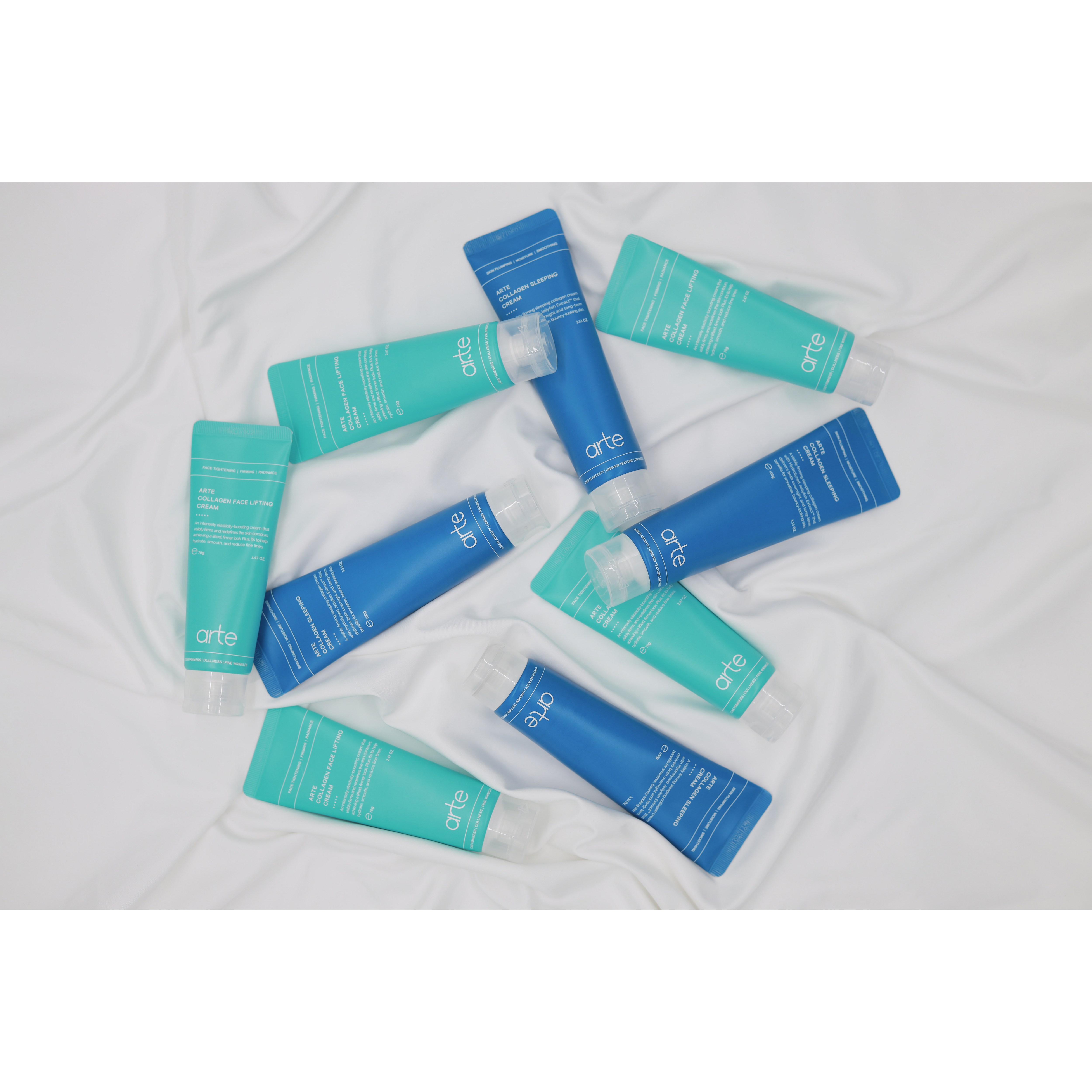 아르떼 콜라겐 페이스 리프팅 크림 70ml 주름개선 탄력 보습 바르는콜라겐 민감피부