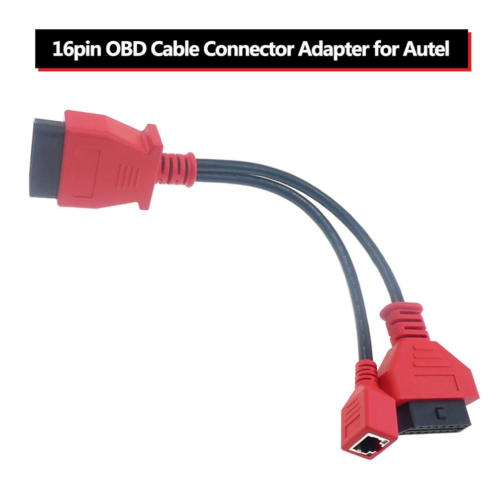 OBD2 케이블 커넥터, Autel MaxiSYS Pro 스캔 OBD 16핀 프로그래밍 II 케이블, BMW용 커넥터 어댑터 도구 MS908P 스캐너 어댑터, - 상세 이미지 3