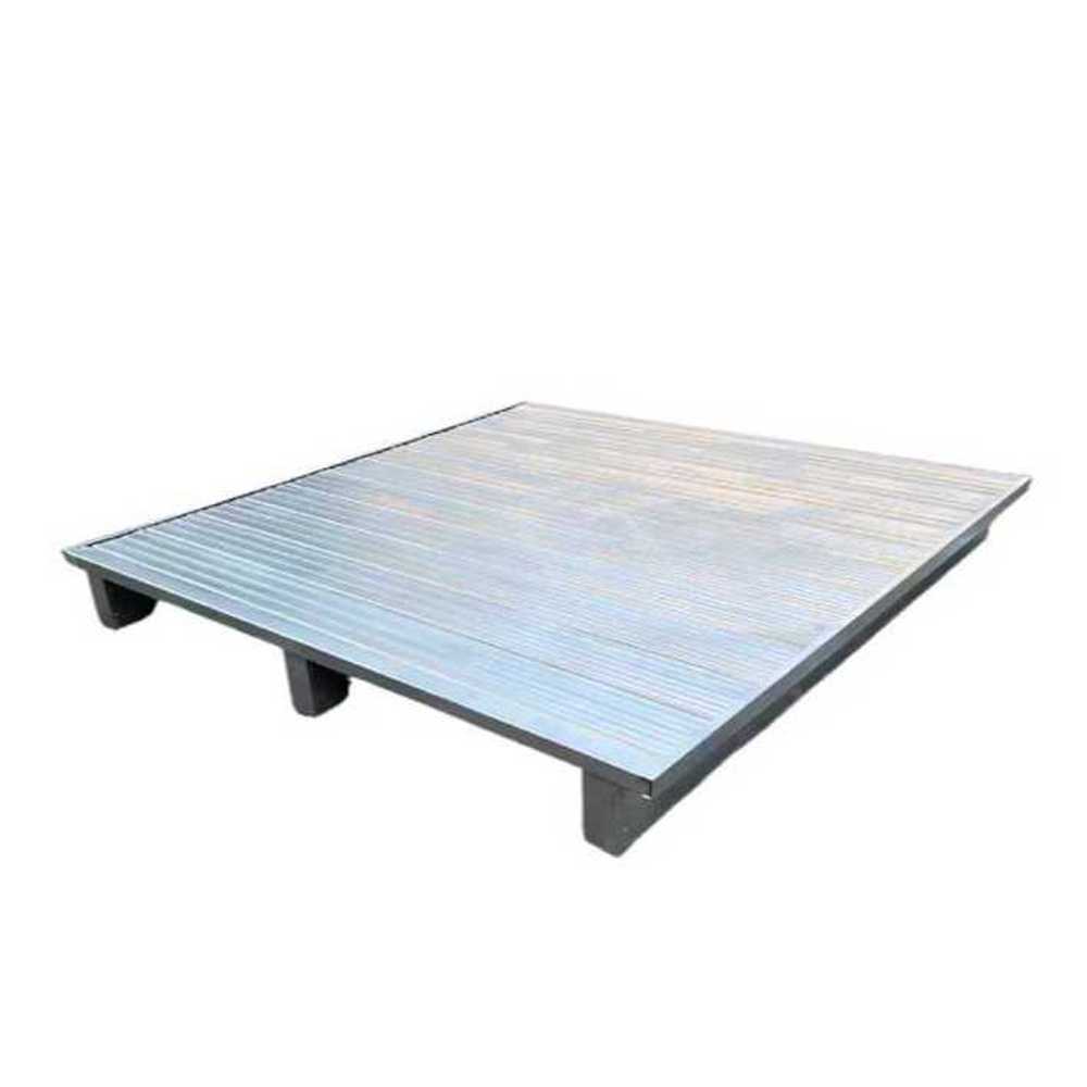 철 파렛트 고강도 빠레트 지게차 바스켓 방수방청 100x80x12.5cm - 상품 이미지