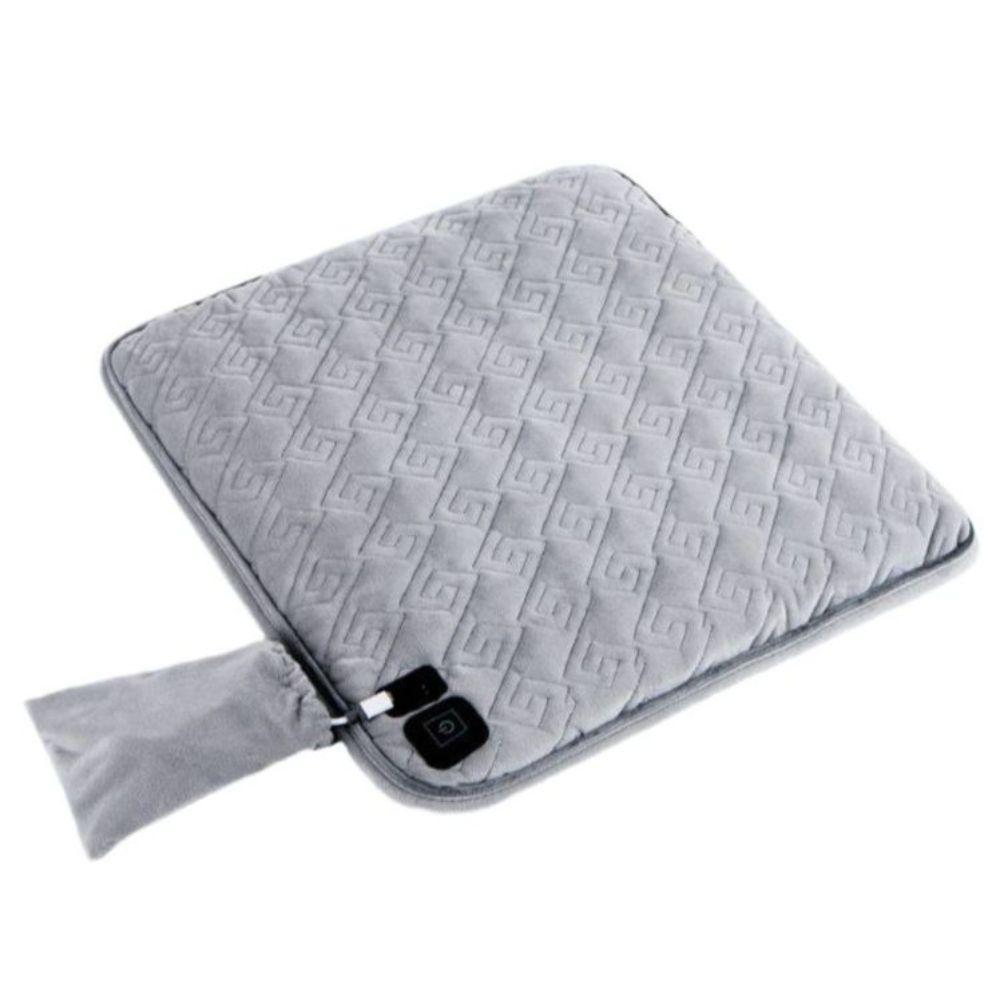 온열방석 보조배터리 장판 난방 전기매트 탄소매트 전기 5V USB 브라운 (두께 3cm) 45x45cm - 상세 이미지 3