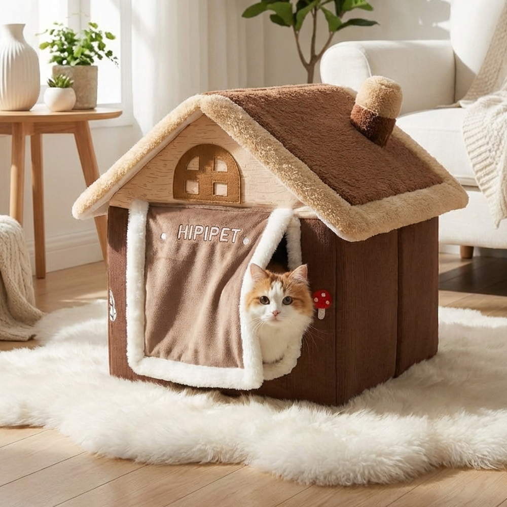 강아지 하우스 고양이 집 숨숨집 애견 겨울 동굴